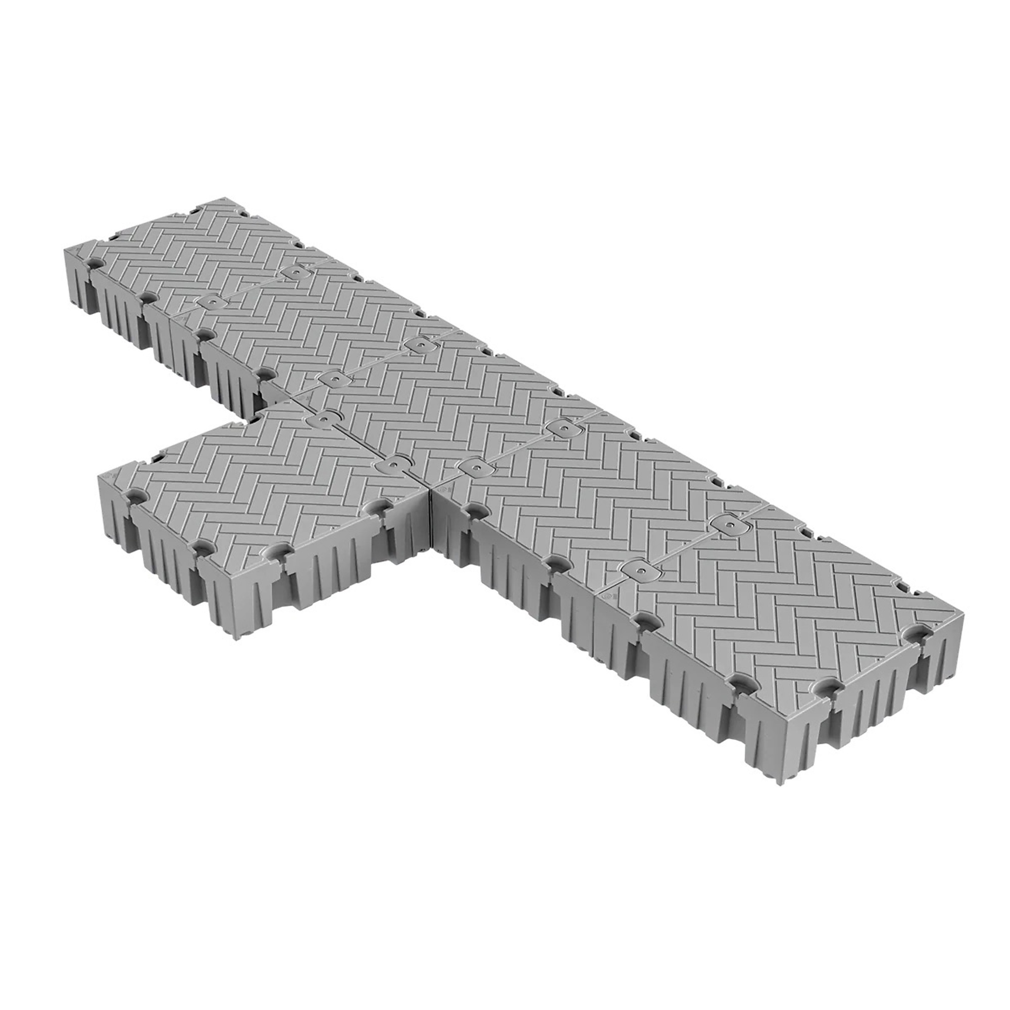 Tommy Docks Extended T-Dock Package - 8ft. Length, 48in. x 48in., Model# TDFXT-820
